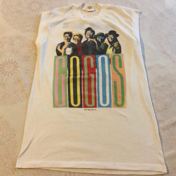 vintage go go's t shirt